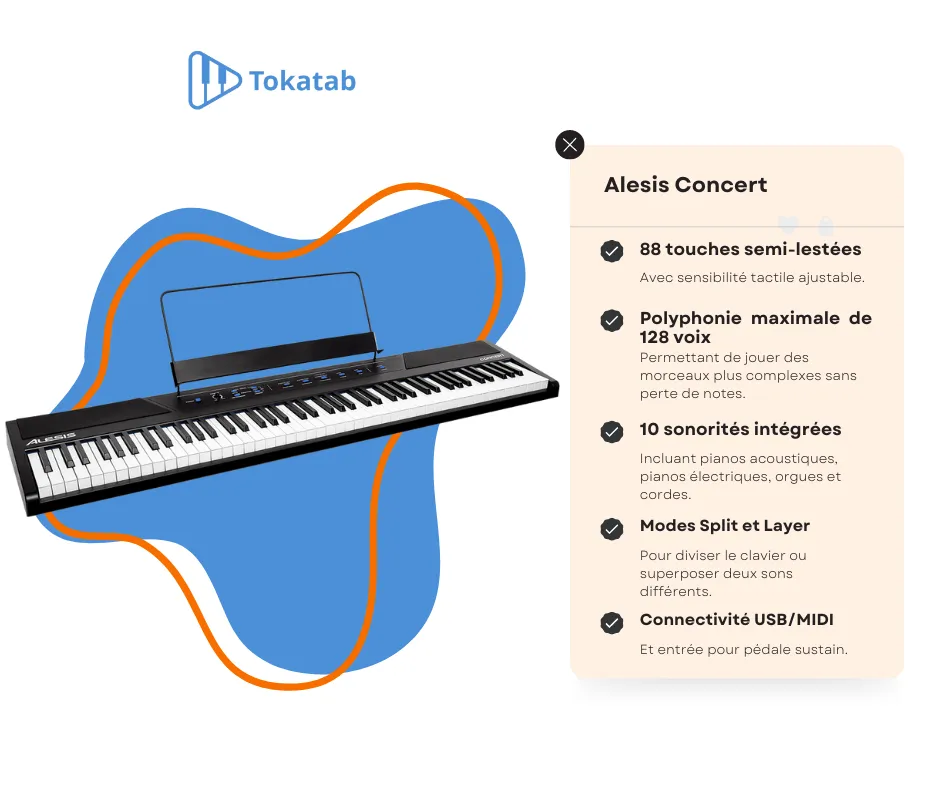 achat piano alesis concert achat piano alesis concert