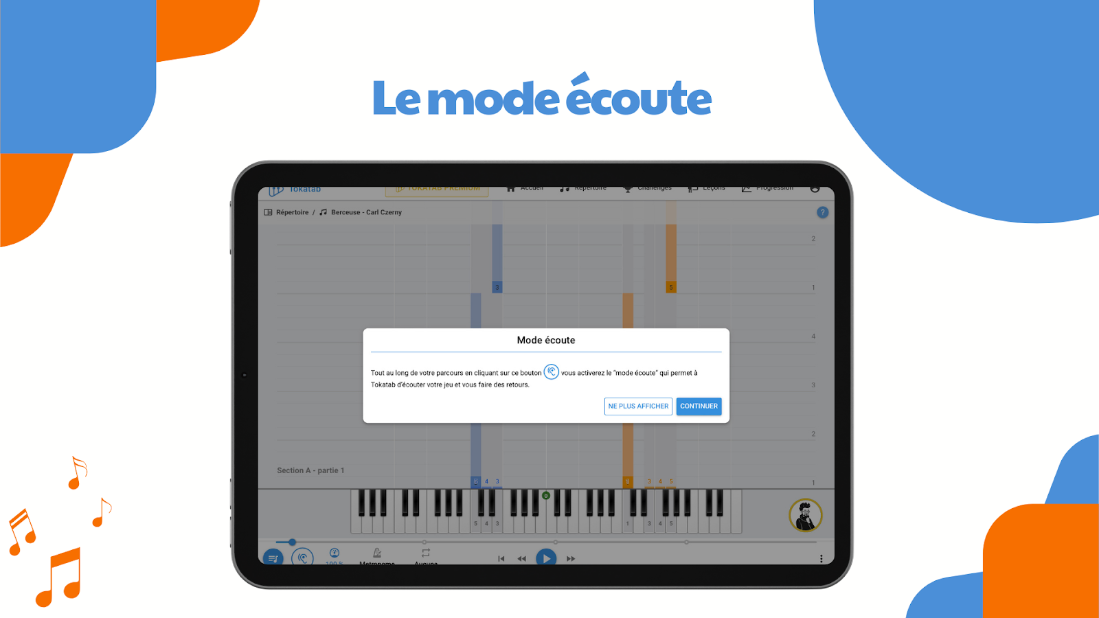 Tokatab - le mode écoute